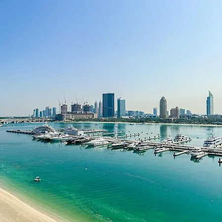 Higuests - Emaar Beachfront Haven With Majestic Marina Views Dubai Esterno foto