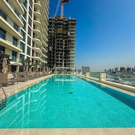 Higuests - Emaar Beachfront Haven With Majestic Marina Views Dubai Esterno foto