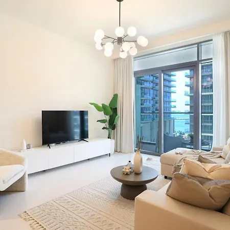 Higuests - Emaar Beachfront Haven With Majestic Marina Views Dubai Esterno foto